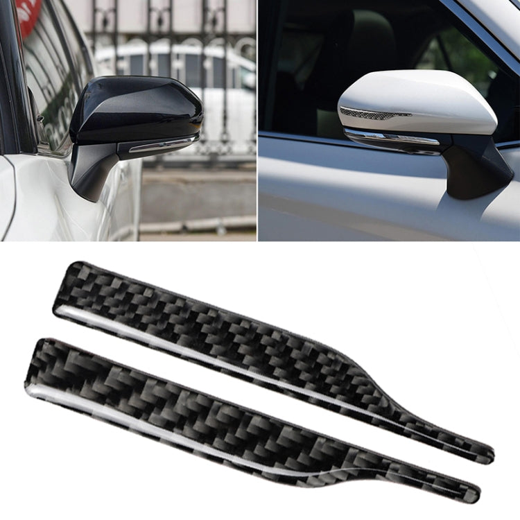 Striscia protezione specchietto in fibra di carbonio per Toyota C
