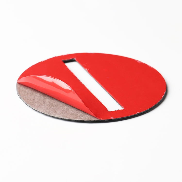 Adesivo logo volante in fibra di carbonio per Chevrolet Camaro