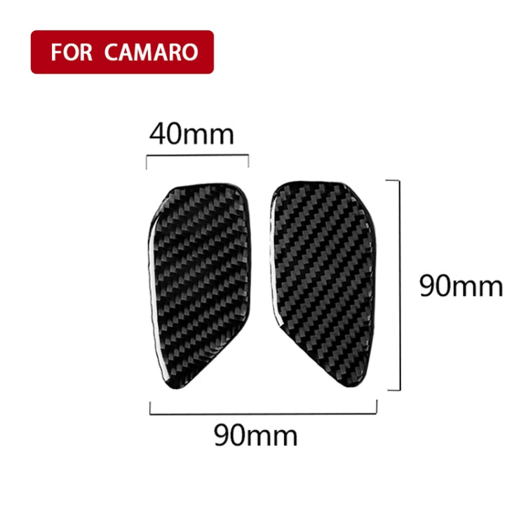 Adesivo decorativo fibra di carbonio per Chevrolet Camaro