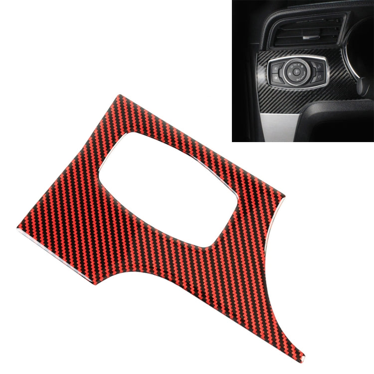 Adesivo decorativo in fibra di carbonio per Ford Mustang