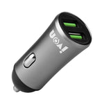 Mini caricabatteria da auto IVON CC26 doppia porta USB 5V 2.1A