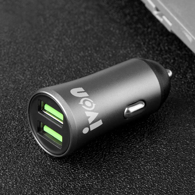 Mini caricabatteria da auto IVON CC26 doppia porta USB 5V 2.1A