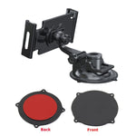 Supporto tablet auto con ventosa e vassoio in PVC