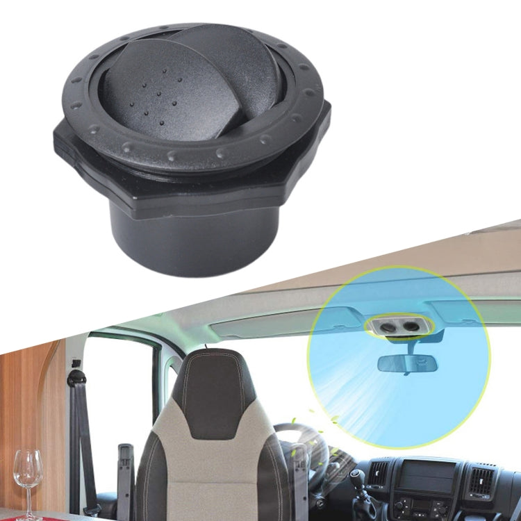 Bocchetta uscita aria CA rotonda 60 mm per camper e barche