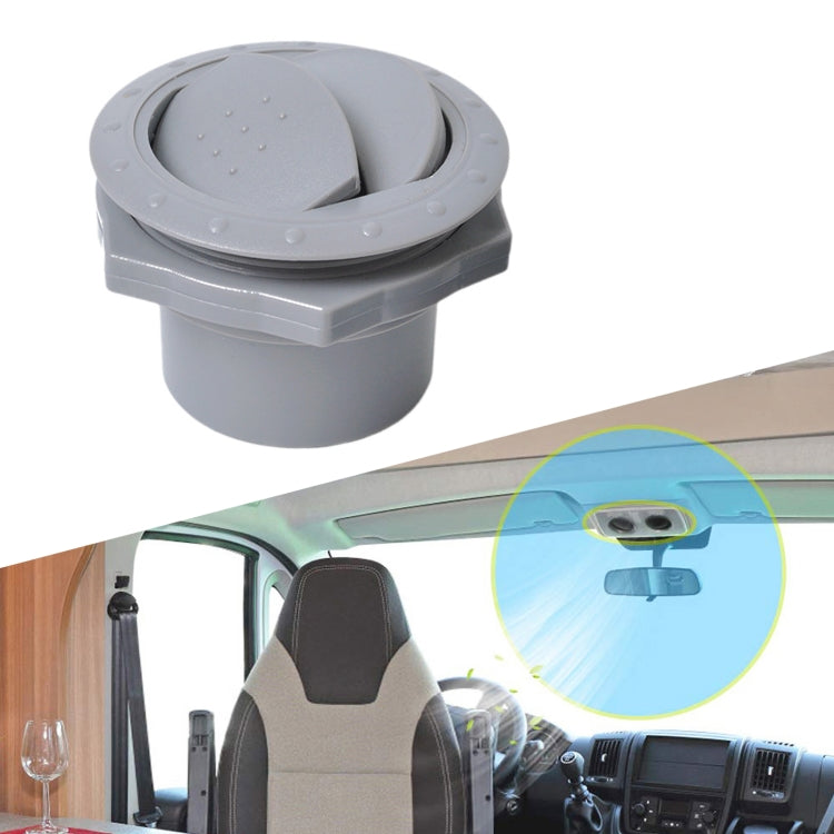 Bocchetta uscita aria CA rotonda 60 mm per camper e barche