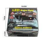 Fanale posteriore LED triangolare stile X per bicicletta