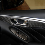 Adesivo decorativo fibra di carbonio per Infiniti Q50