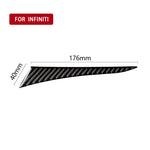 Adesivo decorativo cruscotto lato sinistro Infiniti Q50 Q60