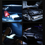 Lampada da lettura ovale per auto DC 5V 2.2W