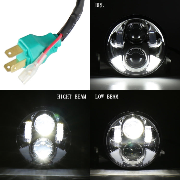 Faro LED 5,75 pollici 40W 6000K per Harley Davidson
