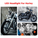 Faro LED 5,75 pollici 40W 6000K per Harley Davidson