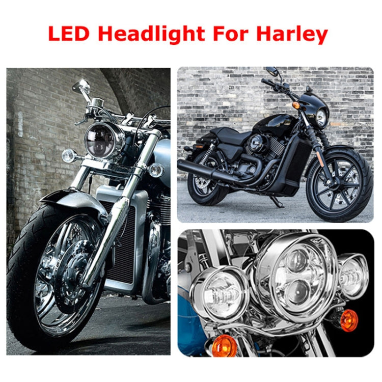 Faro LED 5,75 pollici 40W 6000K per Harley Davidson