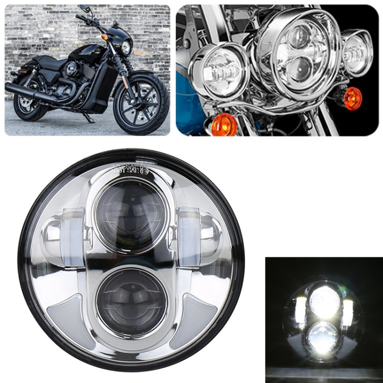 Faro LED 5,75 pollici 40W 6000K per Harley Davidson