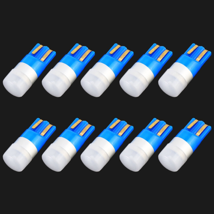 10 Pz Lampadine LED T10 W5W 12V 0,6W SMD-3030 per auto