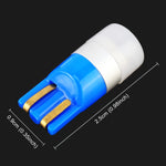 10 Pz Lampadine LED T10 W5W 12V 0,6W SMD-3030 per auto