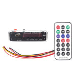 Scheda decodifica audio MP3 auto con Bluetooth e telecomando