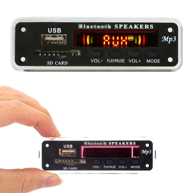 Scheda decodifica audio MP3 auto con Bluetooth e telecomando