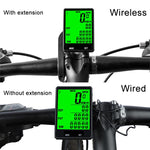Tachimetro contachilometri LCD wireless impermeabile 2,8 pollici