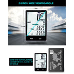 Tachimetro contachilometri LCD wireless impermeabile 2,8 pollici
