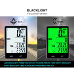 Tachimetro contachilometri LCD wireless impermeabile 2,8 pollici