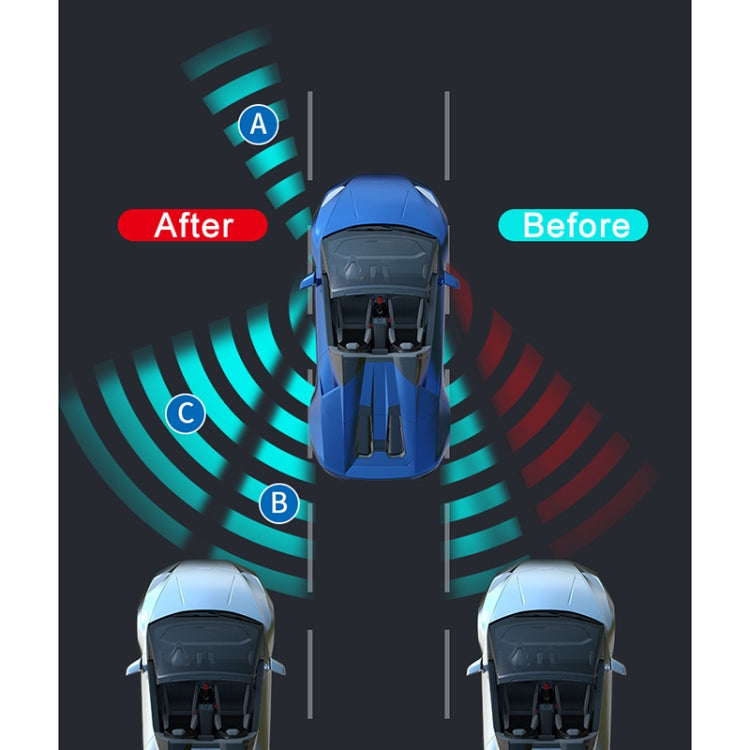 Specchietto retrovisore ausiliario 3 in 1 per punto cieco auto