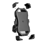 Supporto telefono con fissaggio semiautomatico per moto e bici