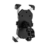Supporto telefono con fissaggio semiautomatico per moto e bici