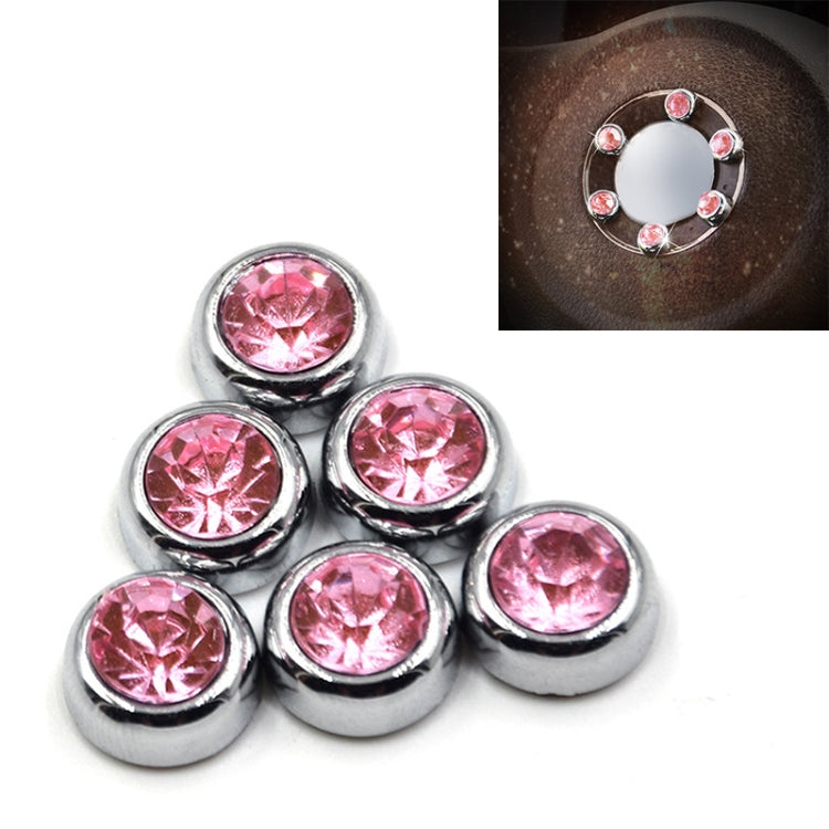 Set adesivi auto con diamanti 6 pezzi decorativi