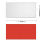 Specchio trucco portatile in acciaio inox 110x65 mm