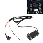 Caricabatterie USB QC3.0 per auto Toyota 12V 3,1A