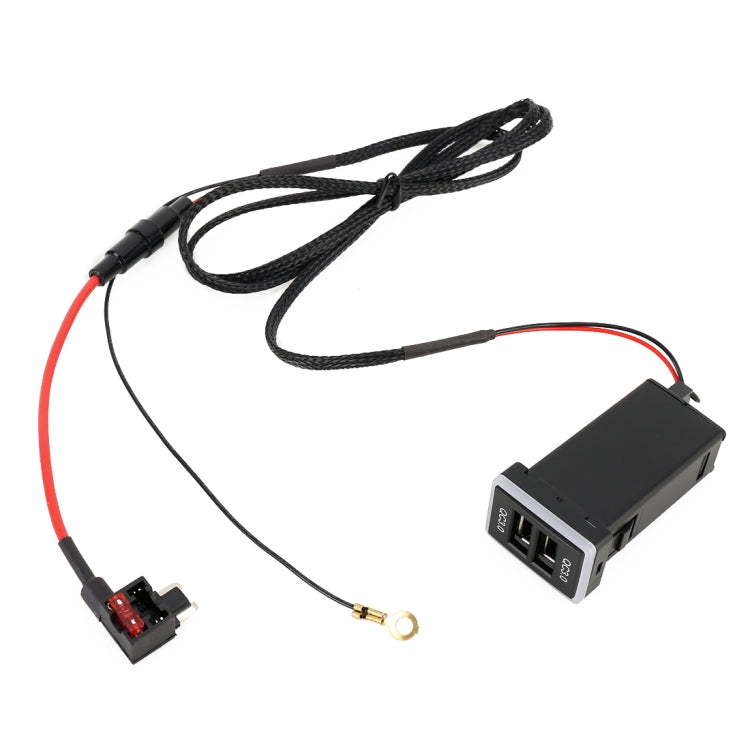 Caricabatterie USB QC3.0 per auto Toyota 12V 3,1A