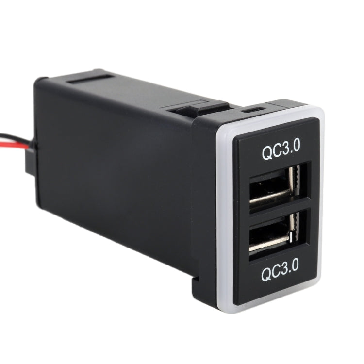 Caricabatterie USB QC3.0 per auto Toyota 12V 3,1A