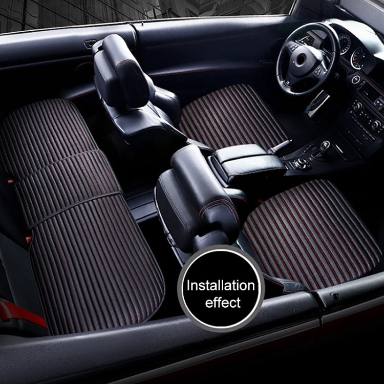 Set tappetini sedile auto 3 in 1 con cuscino antiscivolo