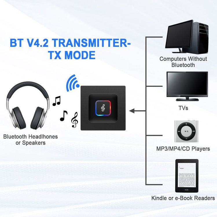 Trasmettitore e ricevitore Bluetooth 4.2 BM5 2 in 1