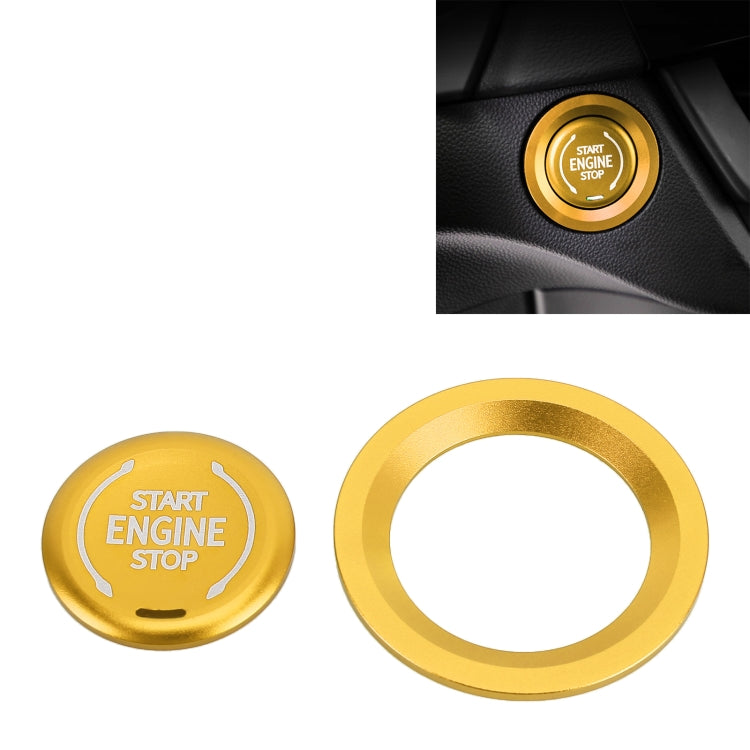 Decorazione adesiva metallo motore avviamento auto