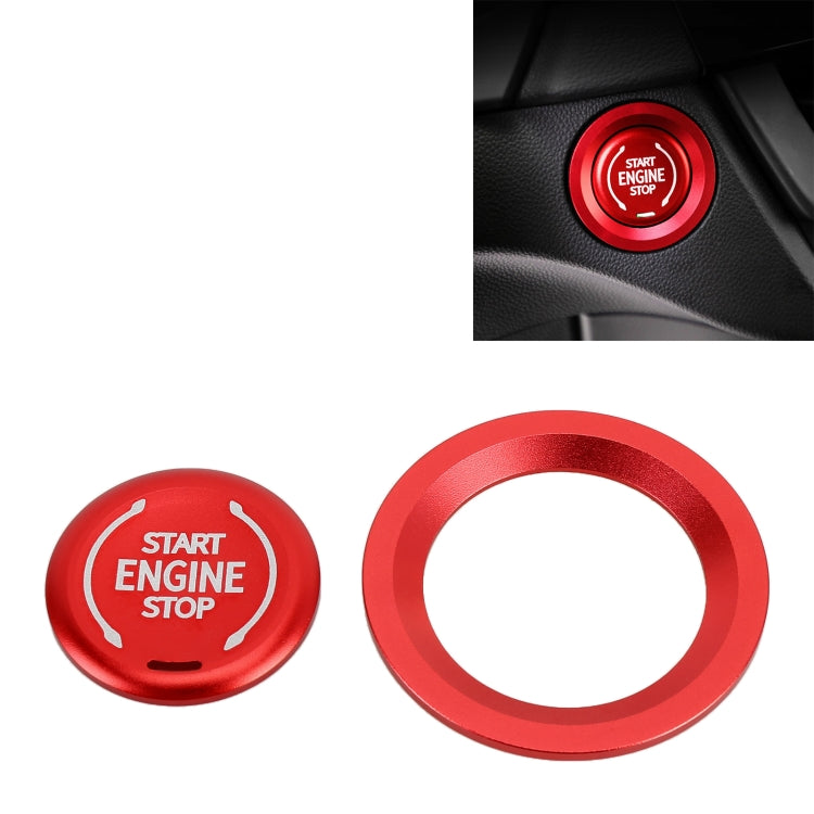 Decorazione adesiva metallo motore avviamento auto
