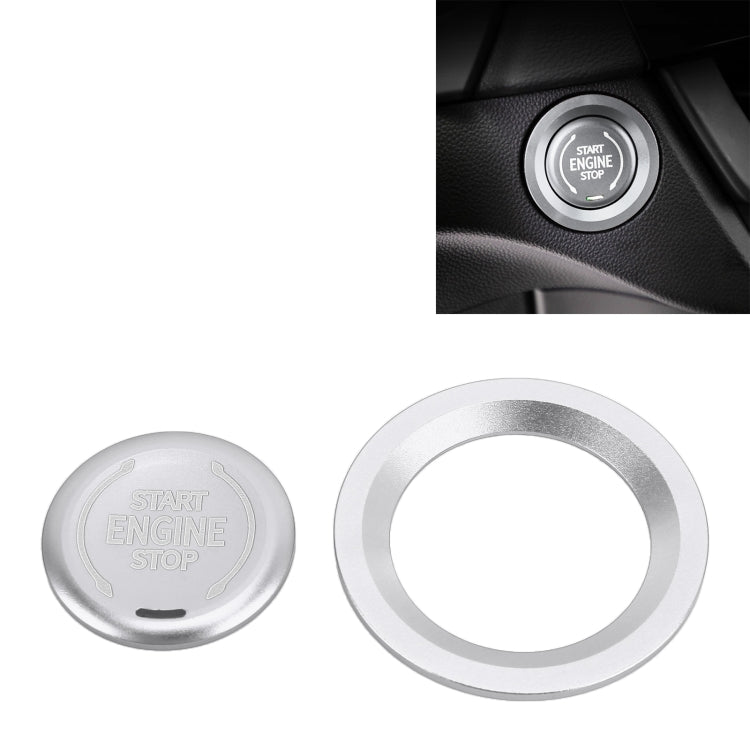 Decorazione adesiva metallo motore avviamento auto