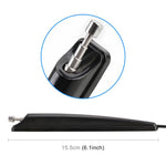 TV-FM Antenna FM telescopica per auto. Lunghezza cavo: 1,9 m, Telescopic FM Antenna