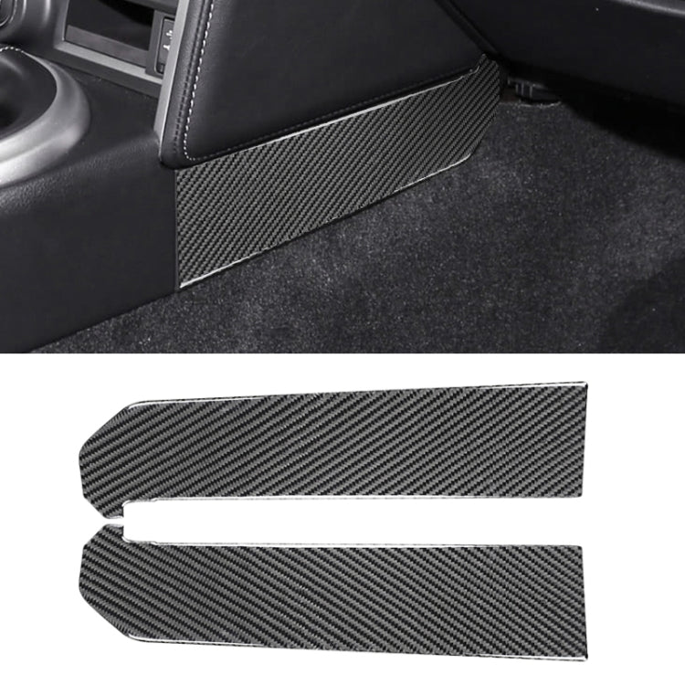 Adesivo decorativo fibra carbonio cambio Subaru BRZ Toyota 86