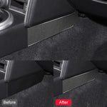 Adesivo decorativo fibra carbonio cambio Subaru BRZ Toyota 86