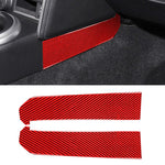 Adesivo decorativo fibra carbonio cambio Subaru BRZ Toyota 86