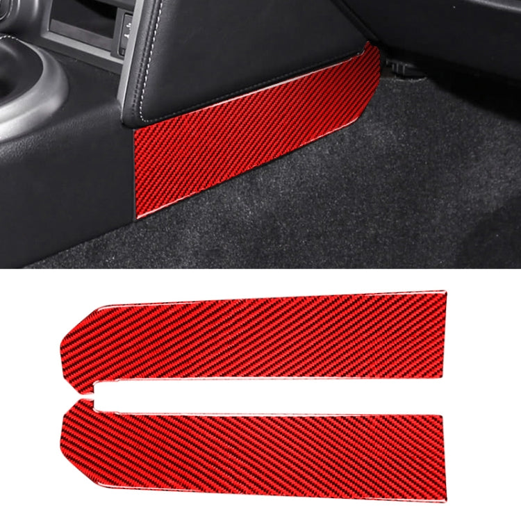Adesivo decorativo fibra carbonio cambio Subaru BRZ Toyota 86