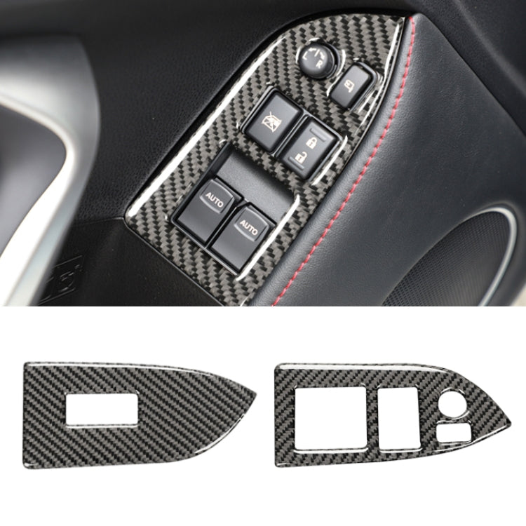 Adesivo decorativo fibra di carbonio per Subaru BRZ 2013-17