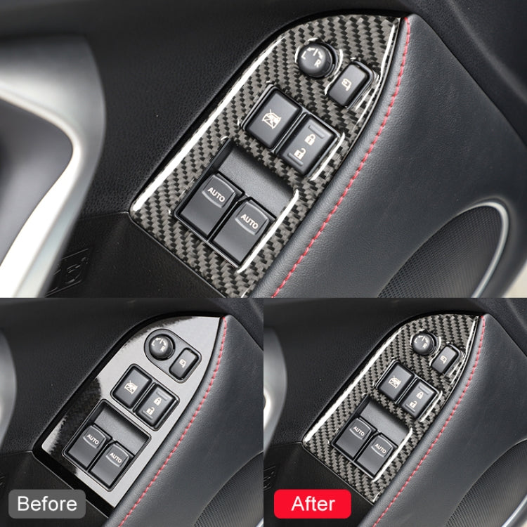 Adesivo decorativo fibra di carbonio per Subaru BRZ 2013-17