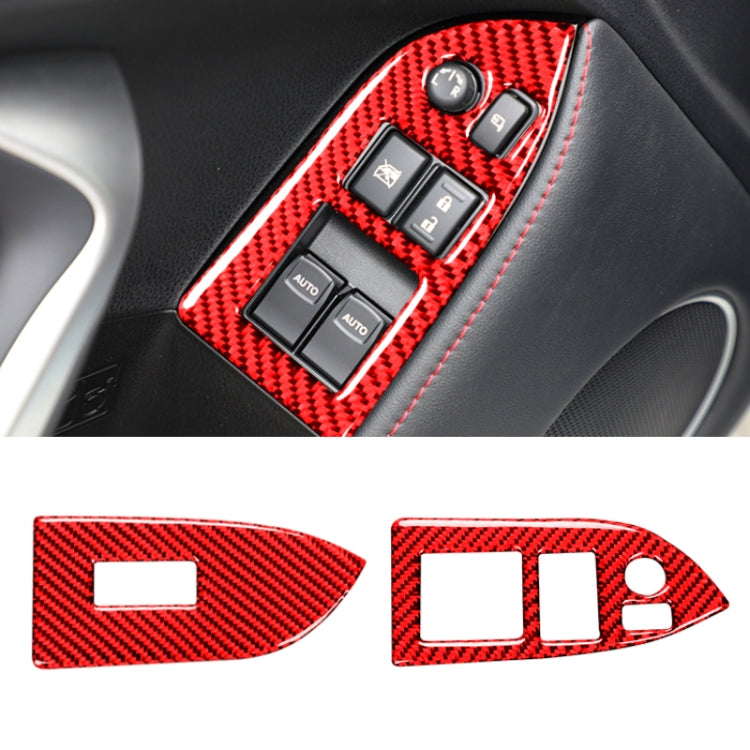 Adesivo decorativo fibra di carbonio per Subaru BRZ 2013-17