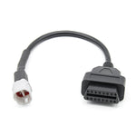 Cavo connettore OBD femmina 4 pin per moto Yamaha