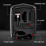 Pompa aria digitale portatile 12V per auto e pneumatici