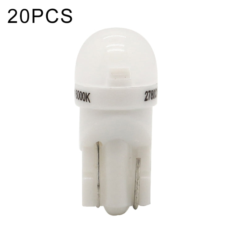 Lampadina LED T10 12V 0,25W 6500K per auto