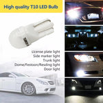 Lampadina LED T10 12V 0,25W 6500K per auto