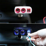 Caricatore USB doppio per auto 80W 3,1A SHUNWEI SD-1918